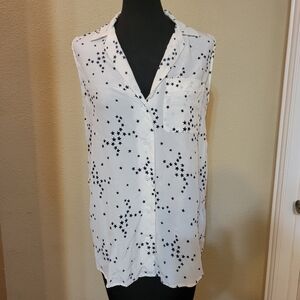 Equipment silk tank blouse